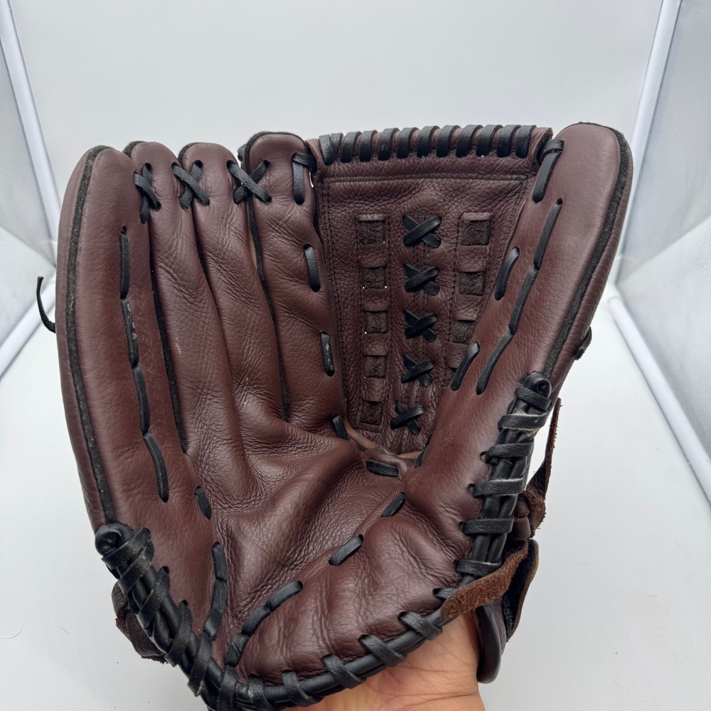Louisville Slugger TPS BPST 1400 Baseball‎ Glove LH  14in Brown Leather Outfield